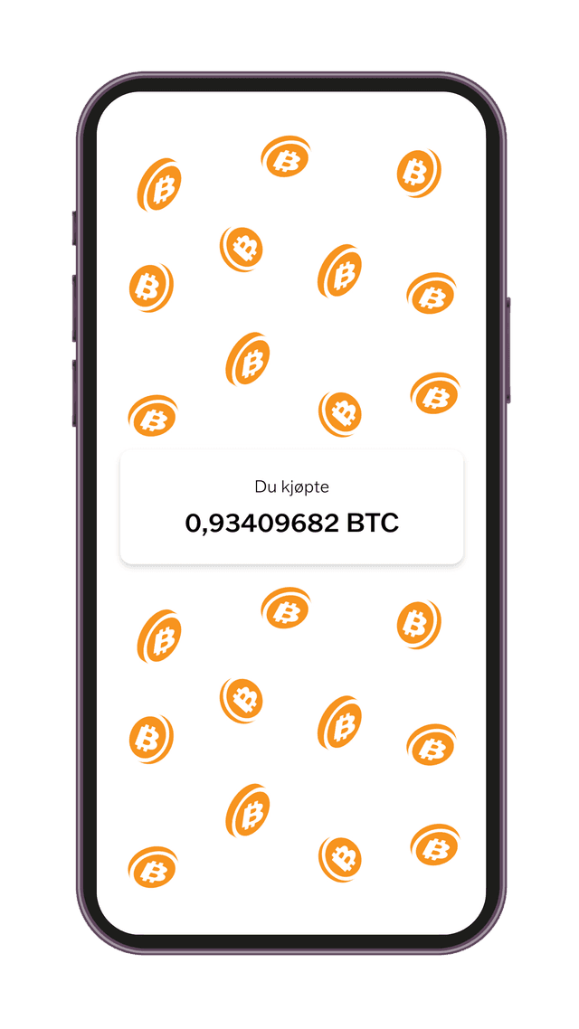 Kjøp bitcoin i Bare Bitcoin-appen