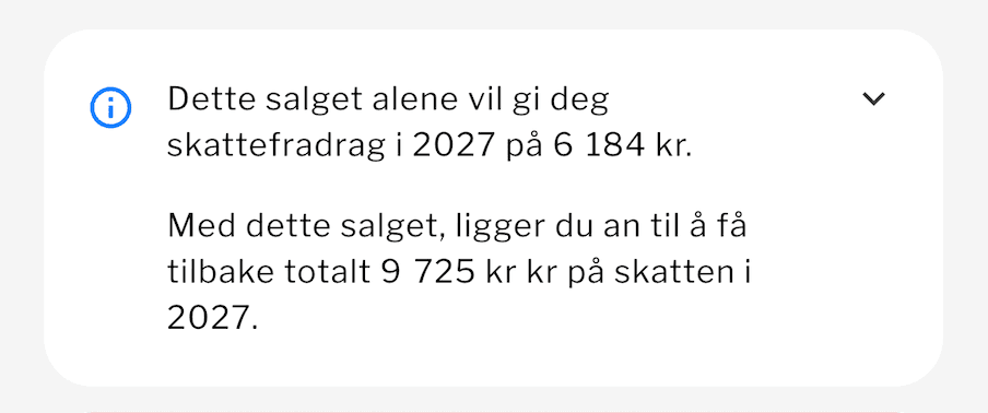 Se hvor mye baksmell eller fradrag du ligger an til neste år